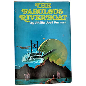 Vintage‎ The fabulous Riverboat, Philip Jose Farmer Young Adult Scifi Book